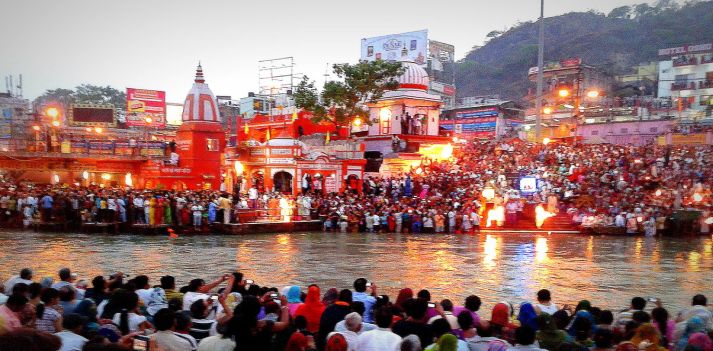 Azonzo in India, Ardh Kumbh Mela di Haridwar  3