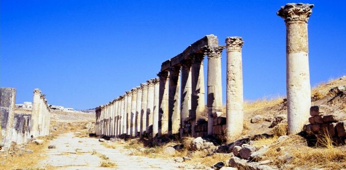 Giordania - la favolosa Petra e i resti dell'impero romano